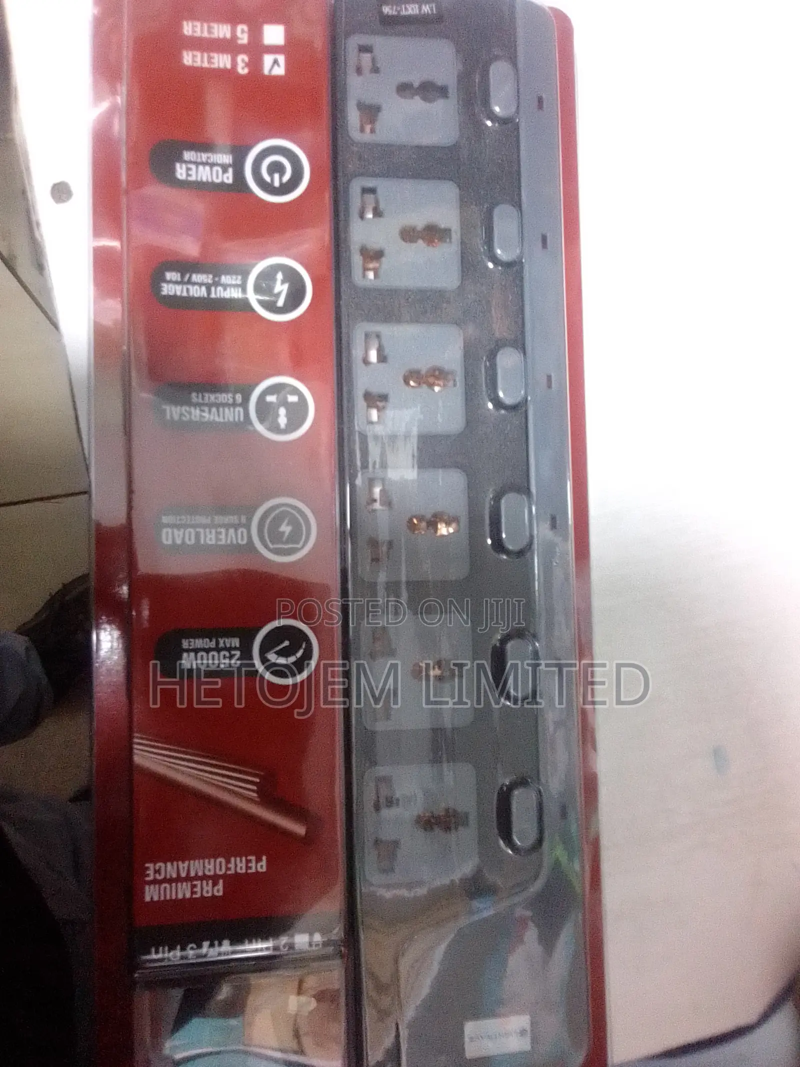 Extension 6 Way Power Surge