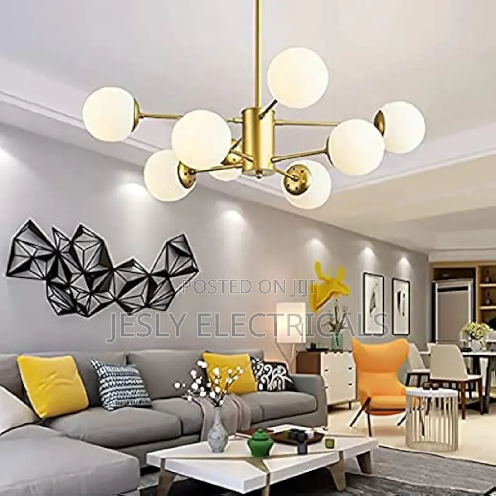 ,Molecular Pendant Light