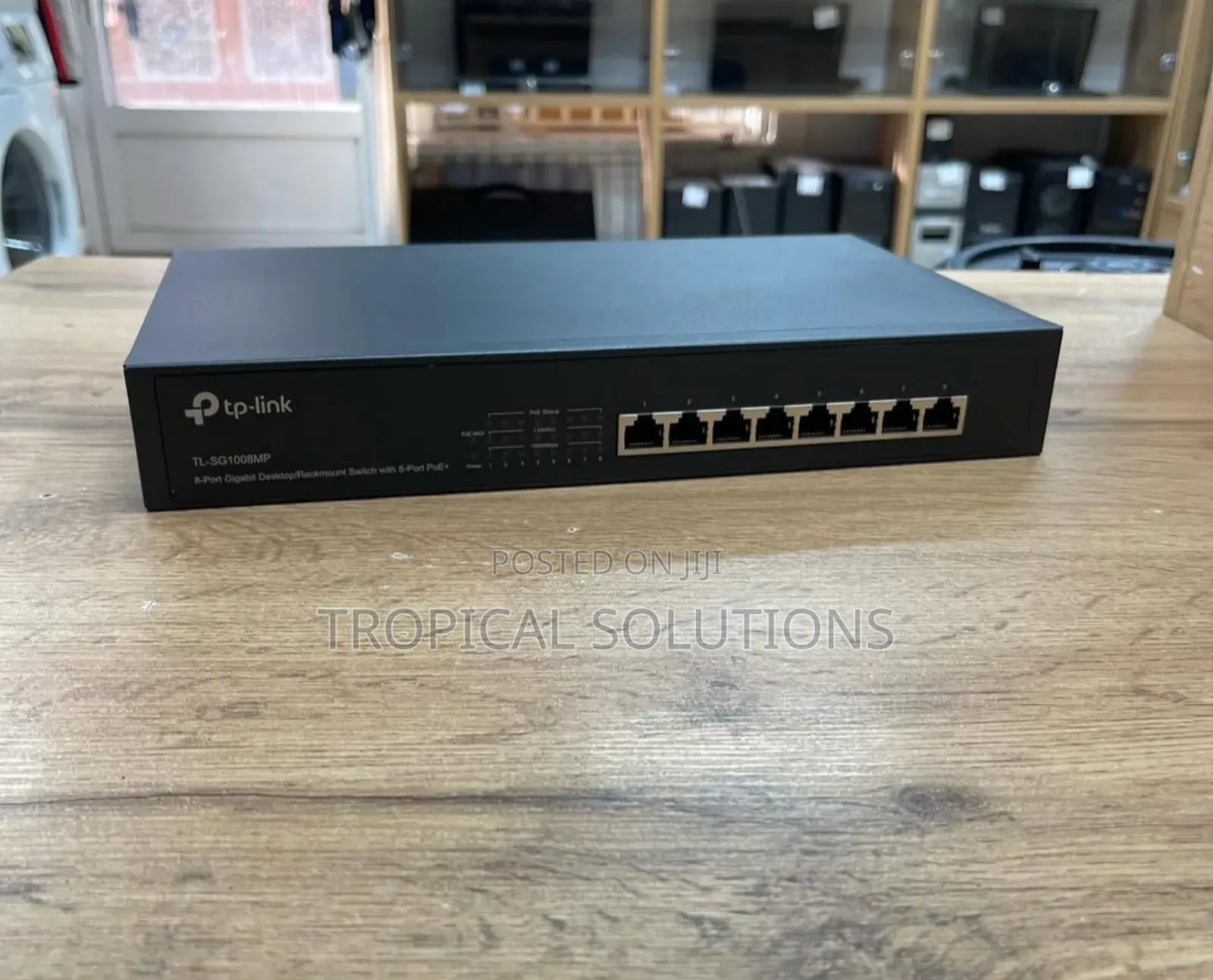 Tp-Link 8-Port 1000mbps Gigabit Switch Sg1008mp