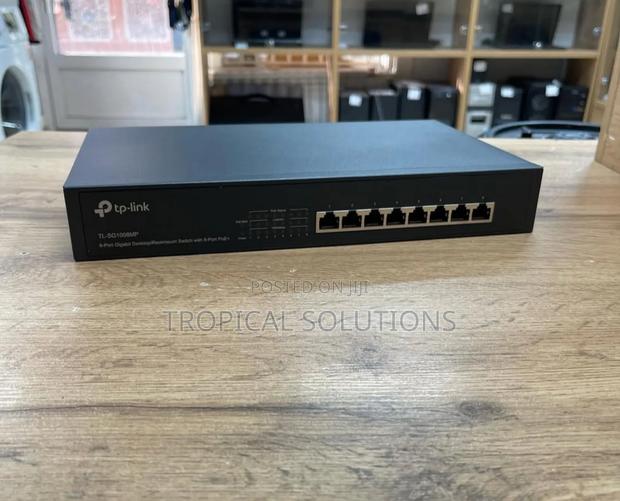 Tp-Link 8-Port 1000mbps Gigabit Switch Sg1008mp - thumbnail 2