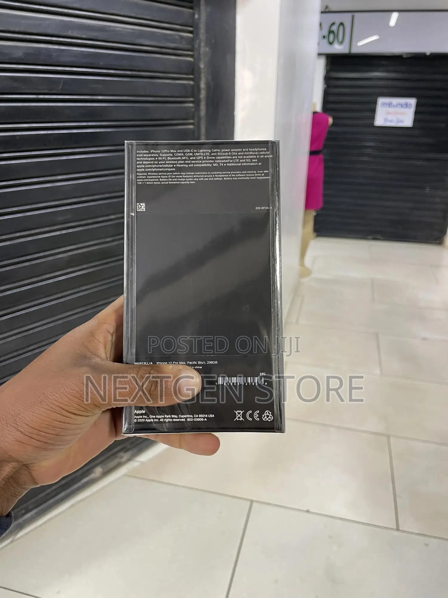 New Apple iPhone 12 Pro Max 256 GB Blue