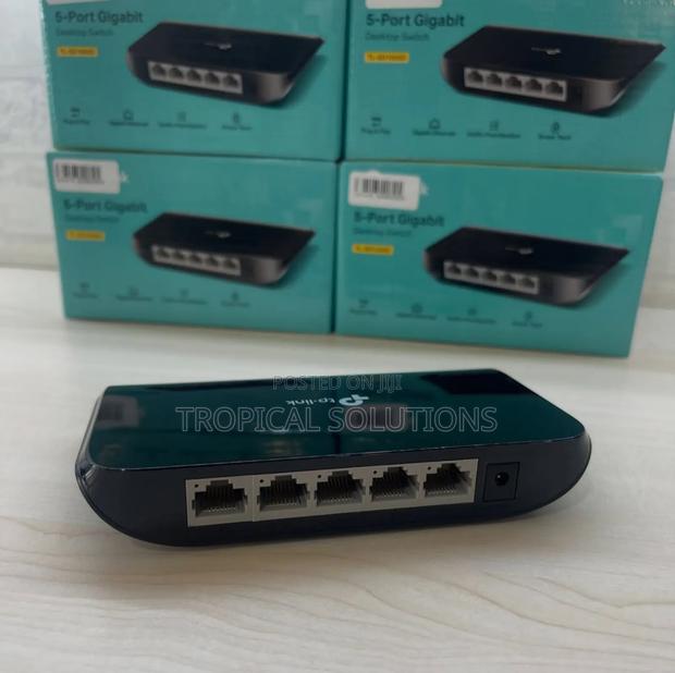 Tp-Link 5-Port 1000mbps Gigabit Desktop Switch Tl-Sg1005d - thumbnail 4