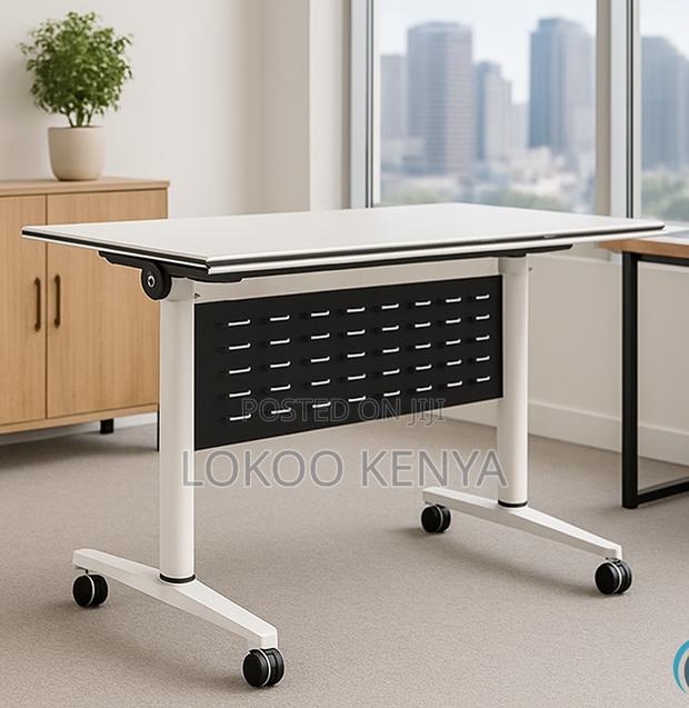 Office Table : Foldable Classroom Training Table – 1200mm - thumbnail 4