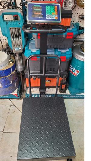 Heavy-duty 600kg Trolley Weighing Scale - thumbnail 2