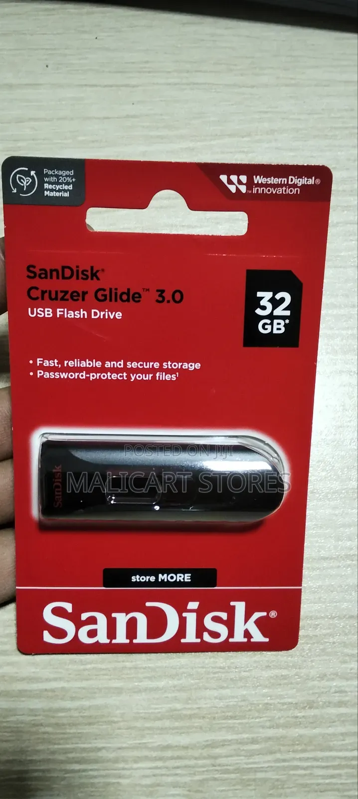 Sandisk Cruzer Glide 3.0 Usb Flash Drive - 32gb