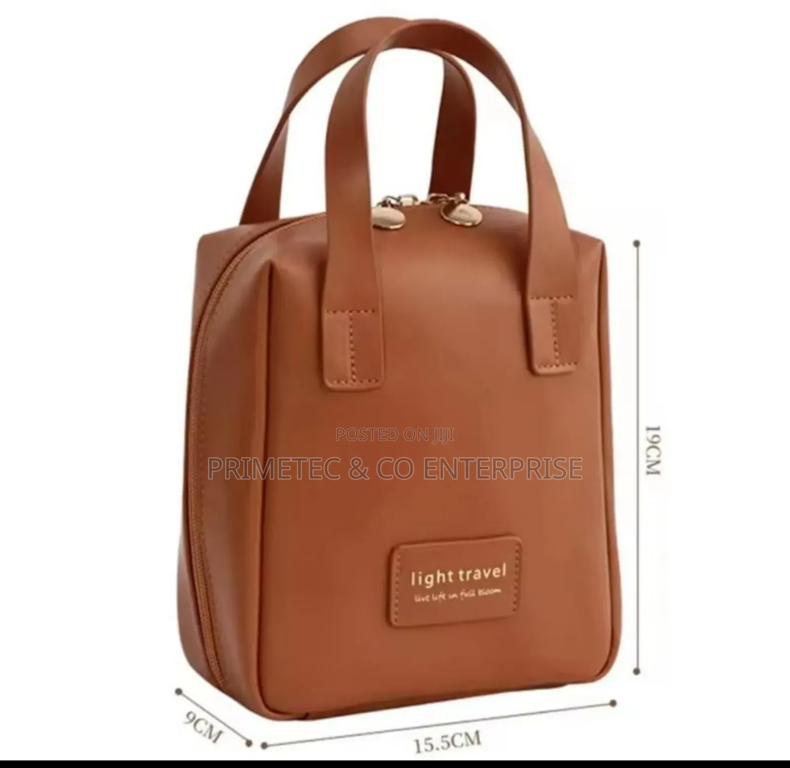 *Pu Leather Multi_function Cosmetics Bag