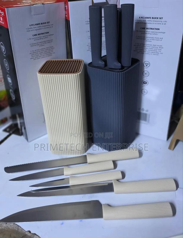 6pcs Block Knives - main view