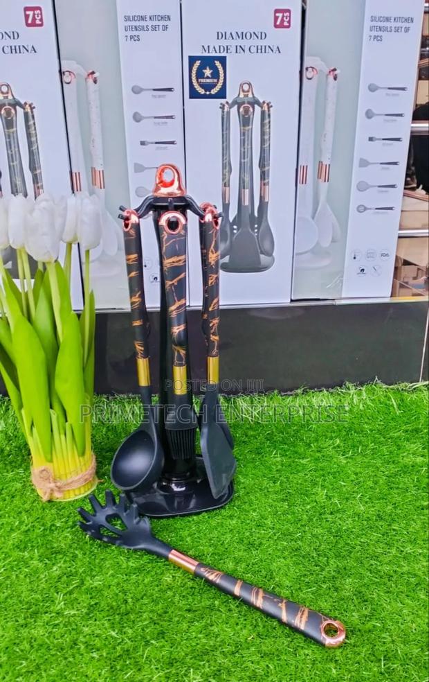 7pcs Silicone Spoon Set - main view