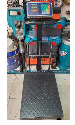 600kg Wheeled Platform Scale For Heavy Loads - thumbnail 2