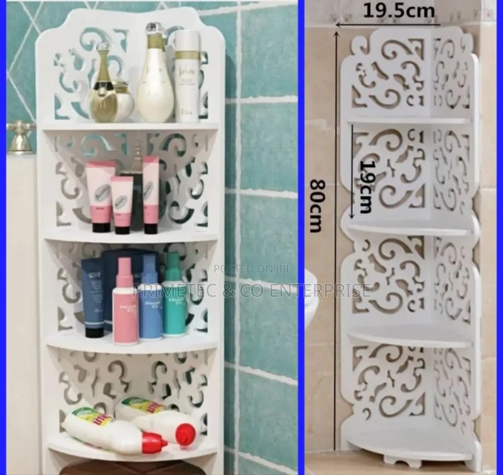 Corner Stand Bathroom Rack