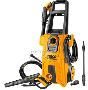 Ingco Hpwr18008 High Pressure Washer 1800w 150bar (2200psi)