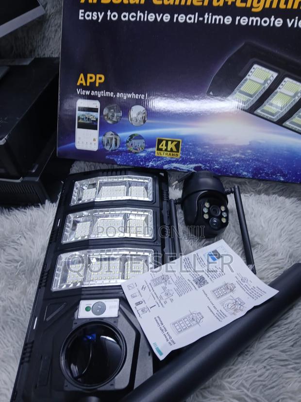 Newadvancedsolar Lights+Cctv Camera Security V380pro 4g CCTV - thumbnail 2