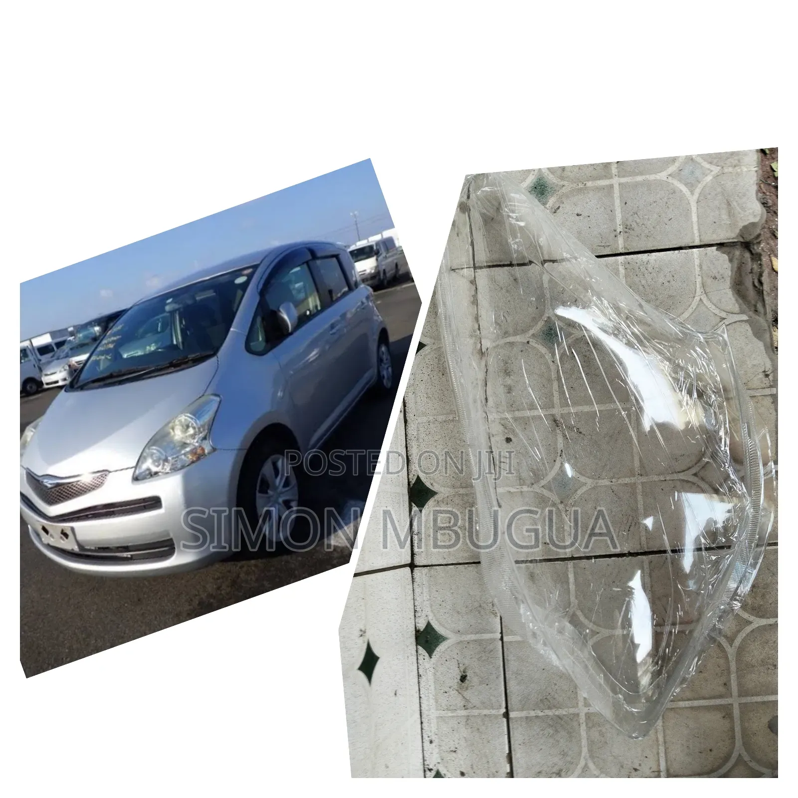 Toyota Ractis 2008 Headlight Lens