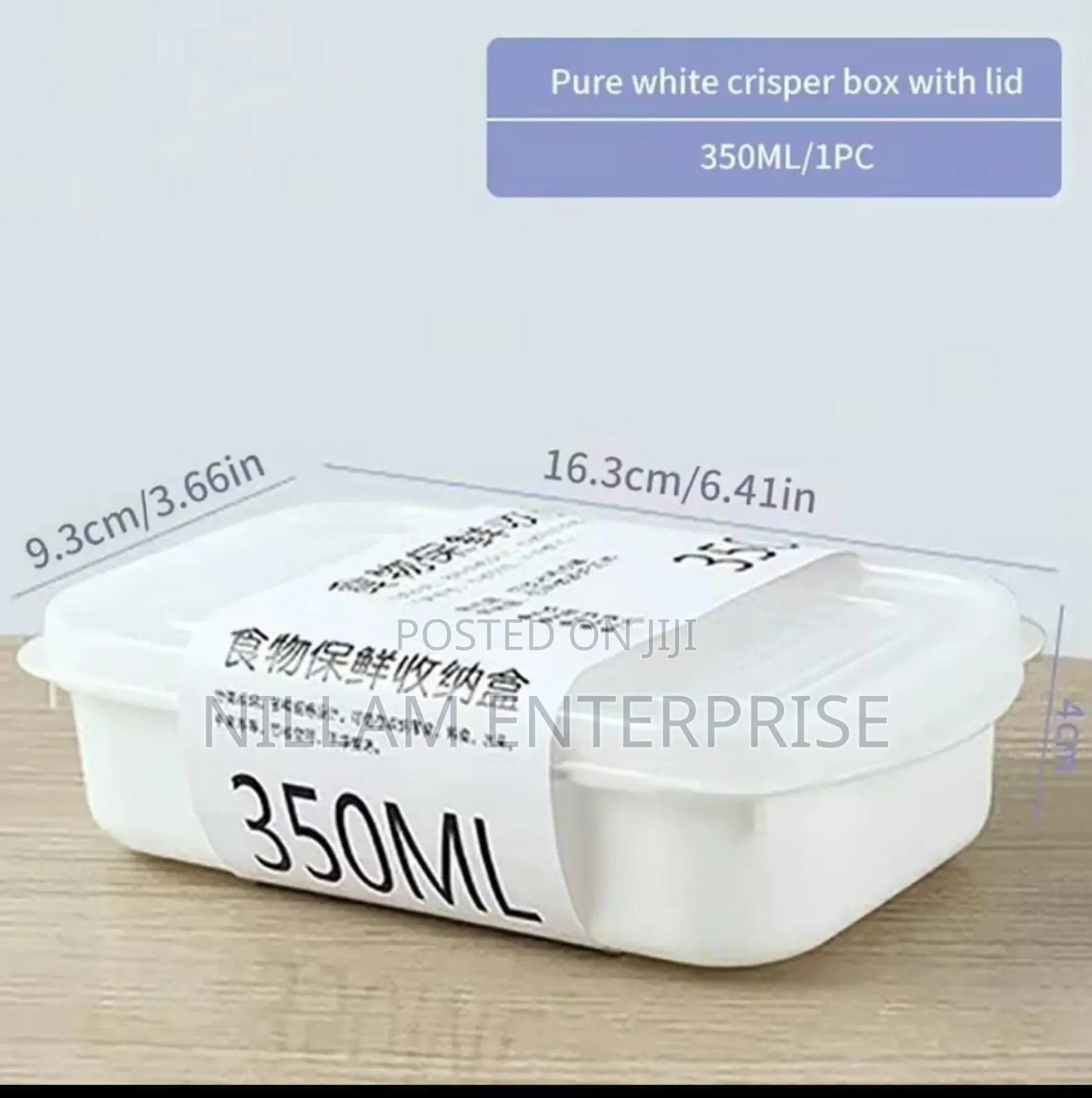 Freezer /Fridge Stackable Food Storage Containers 5pcs