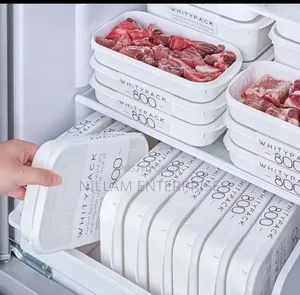 Freezer /Fridge Stackable Food Storage Containers 5pcs