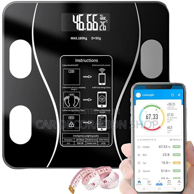 Special Electronic Bathroom Scale For Body Mansgement - main view