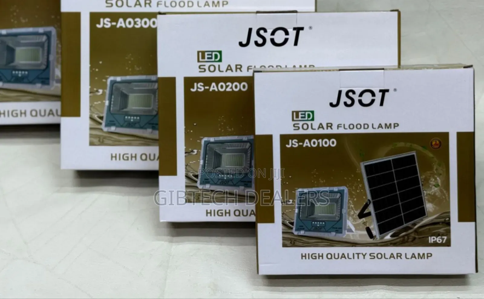 Jsot 100watts Solar Floodlight Ip67