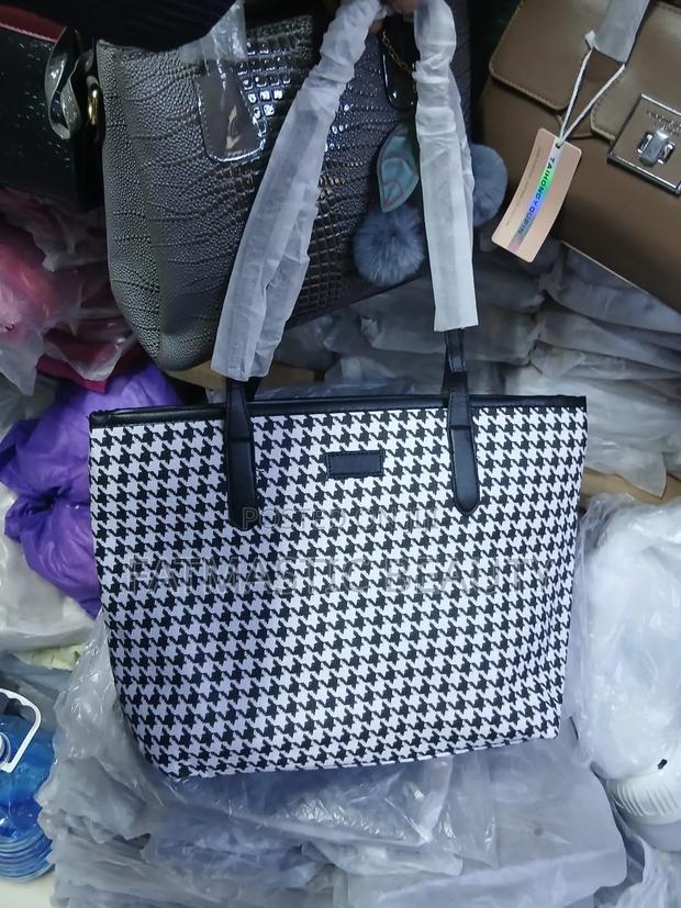 Checked Handbag - main view