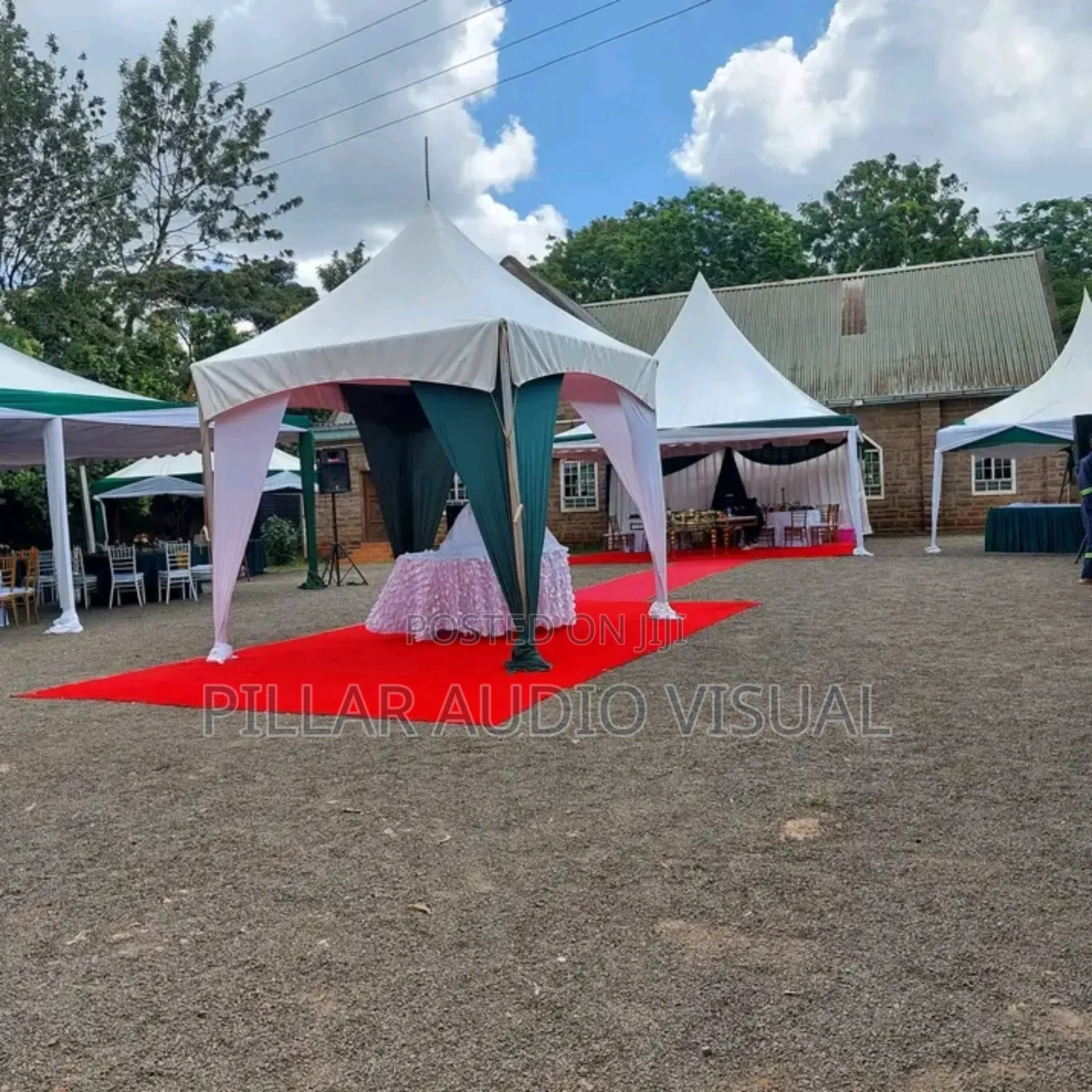 For the Best Set Up for Tent  Seats/Chairs  Hire Tents