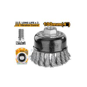 Ingco Wb21005 Wire Cup Brush "Dia: 100mm, 4"" - thumbnail 2