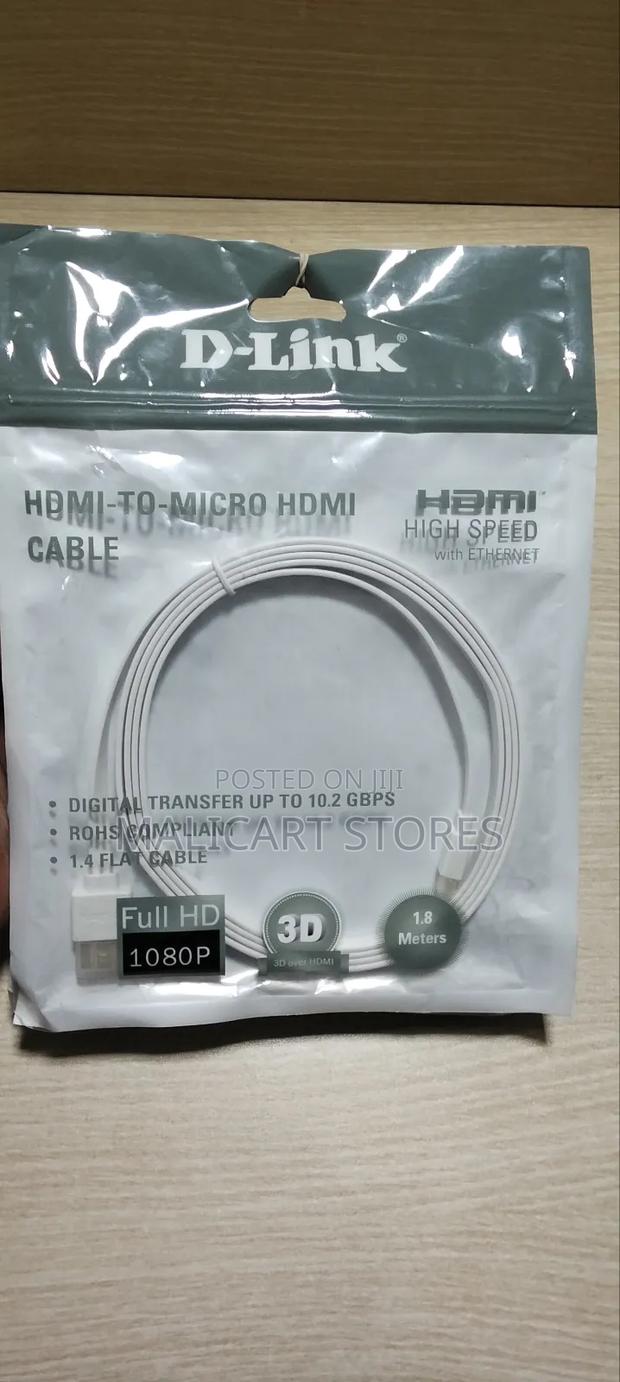 D-Link Hdmi to Micro Hdmi Flat Cable
