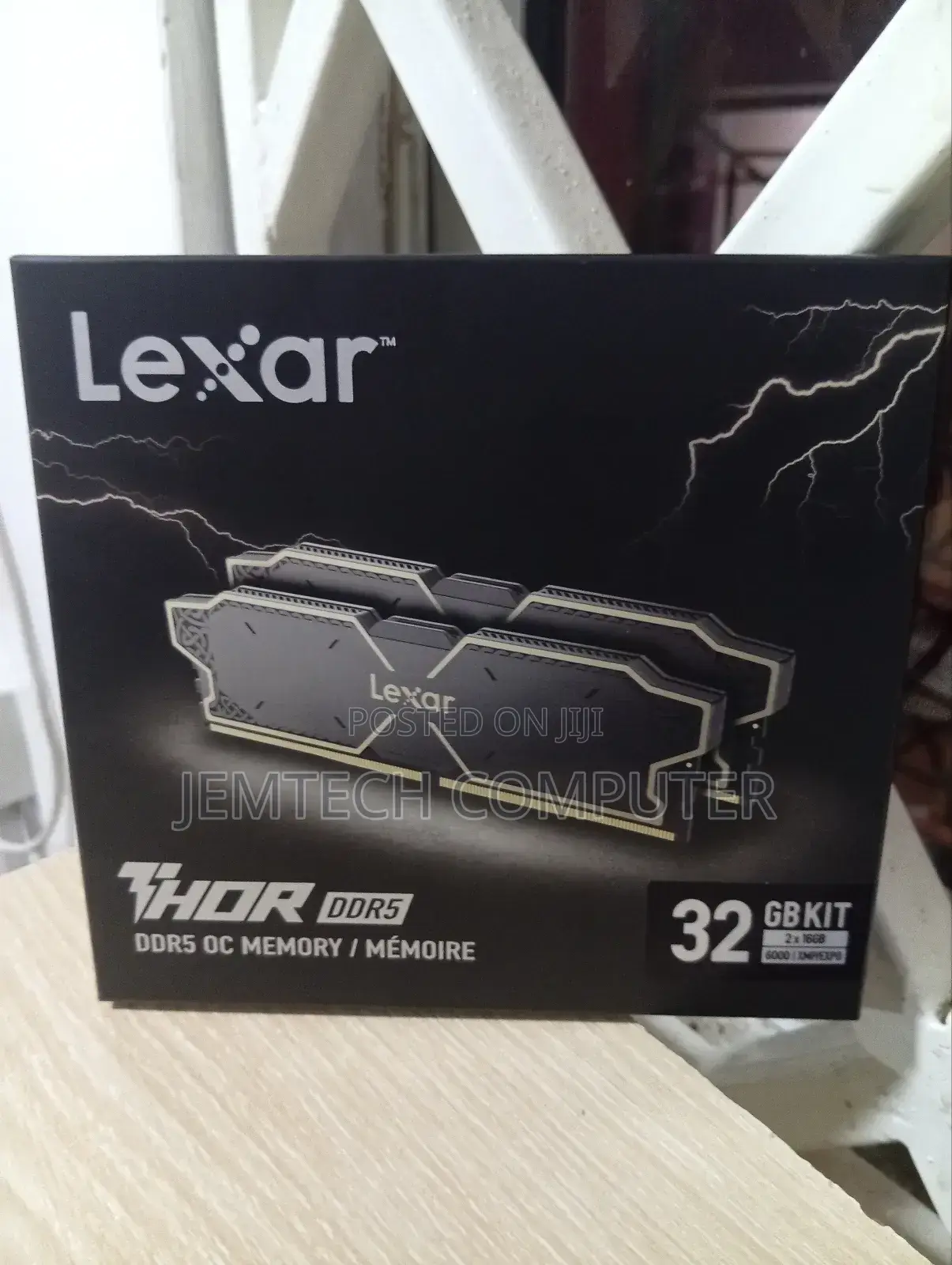 Thor Ddr5 Oc 32gb 2x16gb Kit ^Lexar Desktop Ram 32gb 600mt/S