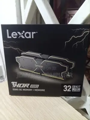 Thor Ddr5 Oc 32gb 2x16gb Kit ^Lexar Desktop Ram 32gb 600mt/S