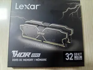 Thor Ddr5 Oc 32gb 2x16gb Kit ^Lexar Desktop Ram 32gb 600mt/S