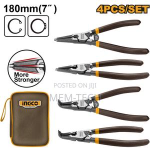 Ingco Hccps26180 4 PCS Circlip Pliers Set - thumbnail 2