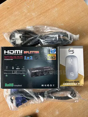 Hdmi Splitters, Wireless Mouses, Vga Cables, Hdmi Cables