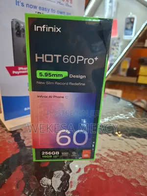 New Infinix Hot 60 Pro+ 128 GB Silver
