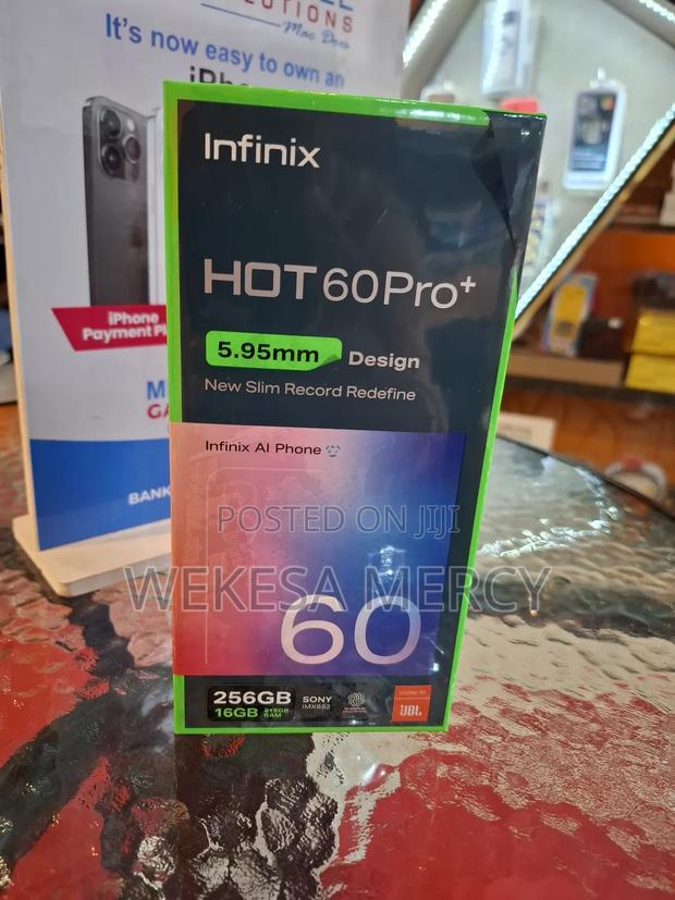 New Infinix Hot 60 Pro+ 128 GB Silver - thumbnail 3
