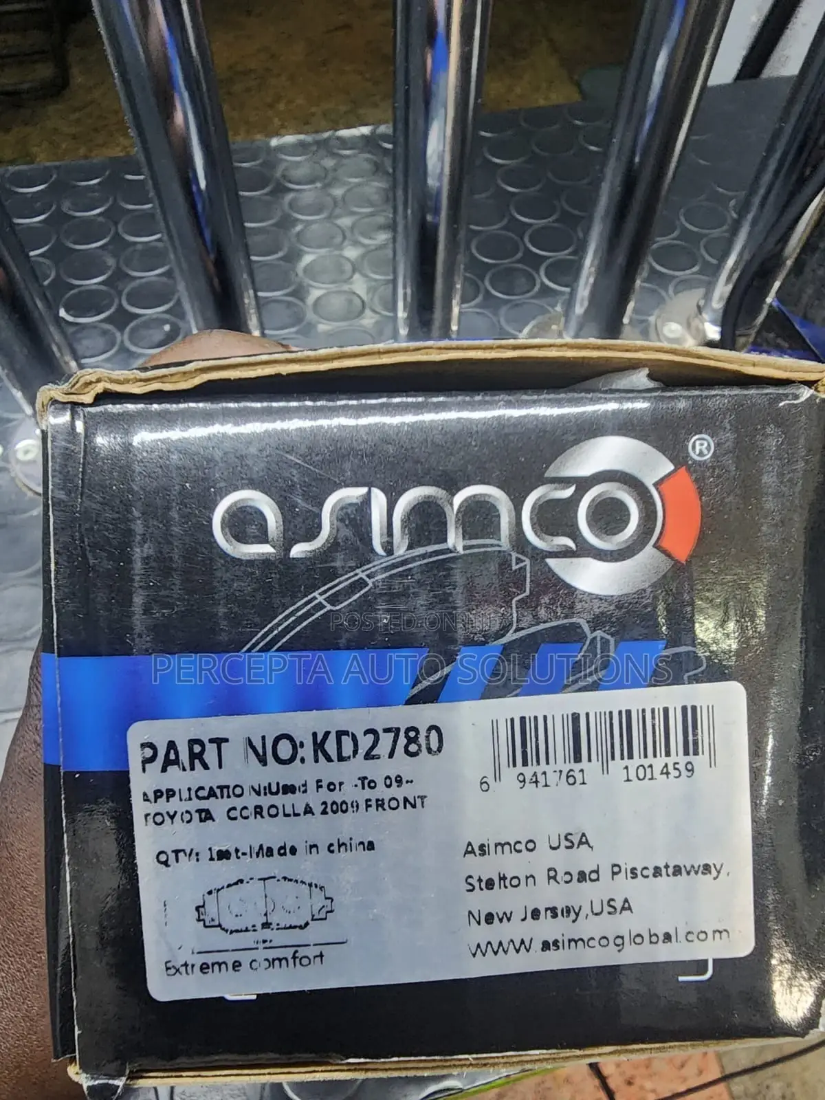 Toyota Fielder, Axio, Noah/Voxy Front Brake Pads Kd2780