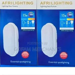 Afrilighting Moisture Proof Bulkhead Wall Light - 24w Round