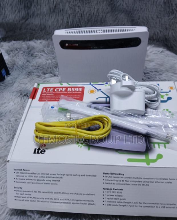Wireless Wifi Router Huawei Lte Cpe B593 (Sim Card Router)