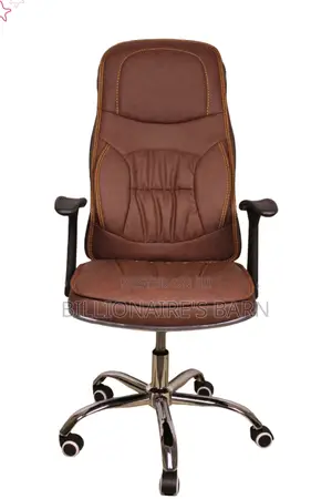 Office Chair; Rolling Swivel Pu Leather Executive