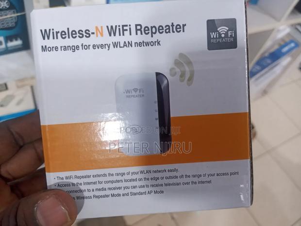 Wireless -N Wi-Fi Repeater More Range for Every Wlan - main view