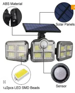 Solar Light 120 Leds Solar Motion Sensor Flood Lights