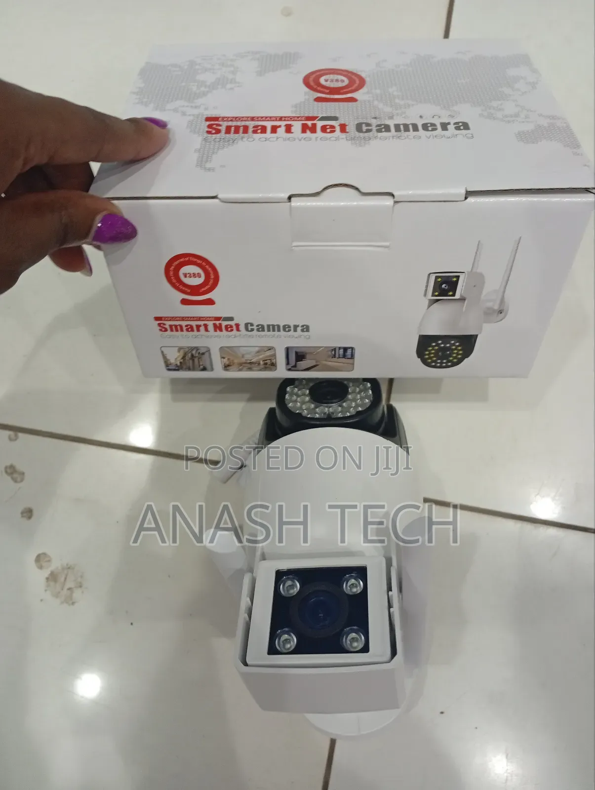Indoor Ac Powered Simcard PTZ Dual Lens Camera