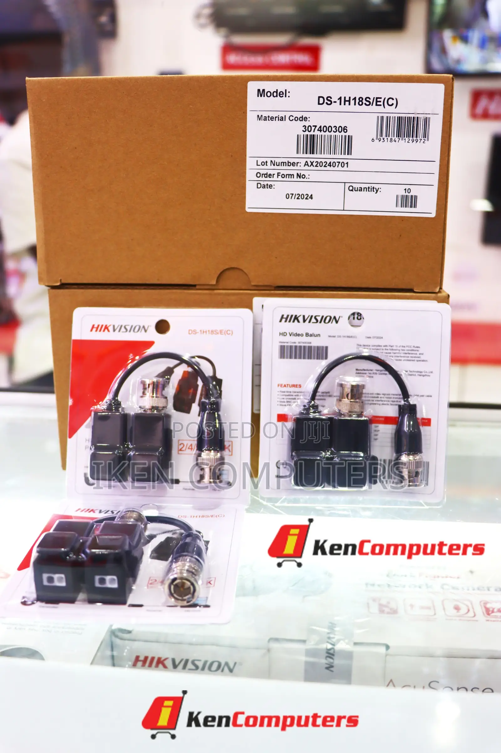 Hikvision Best Quality Video Balun (Ds-1h18s/E(c))