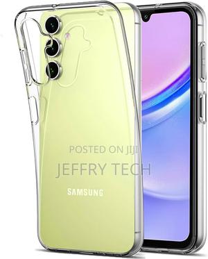 Nology Galaxy A15 Clear Case - Thin Soft Silicone Gel - thumbnail 2