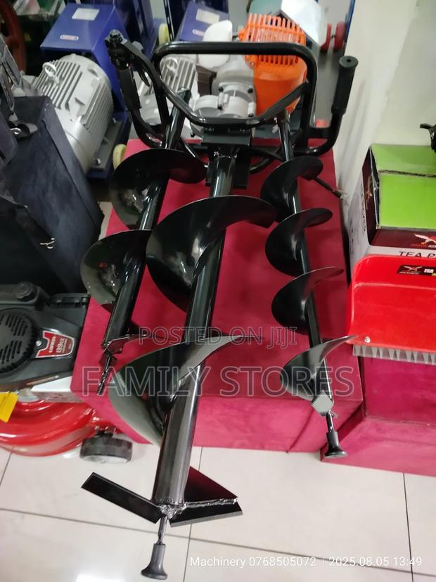 Heavy Duty Gasoline Earth Auger Machine With Bits