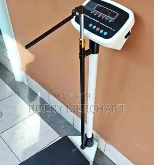 New Body Weighing and Height Scale - main view