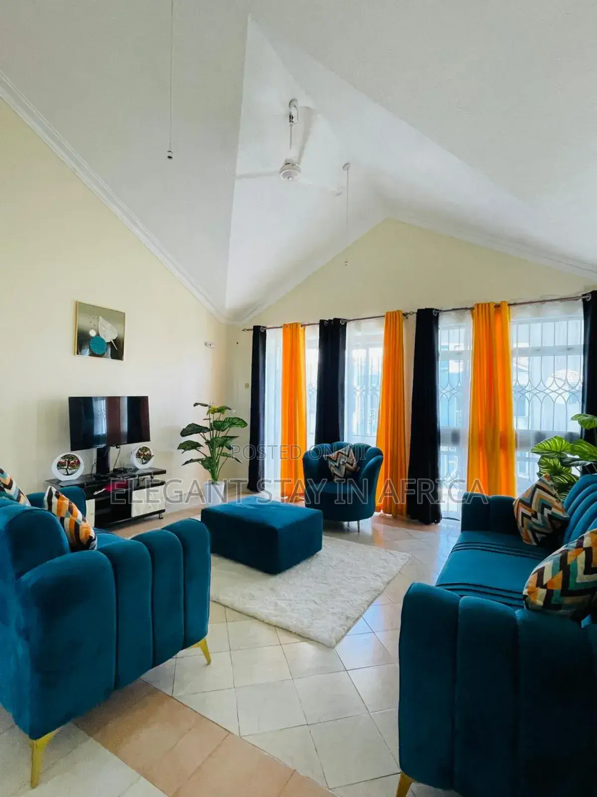 Spacious 3bdrm Apartment in Nyali at Per Day With 4beds
