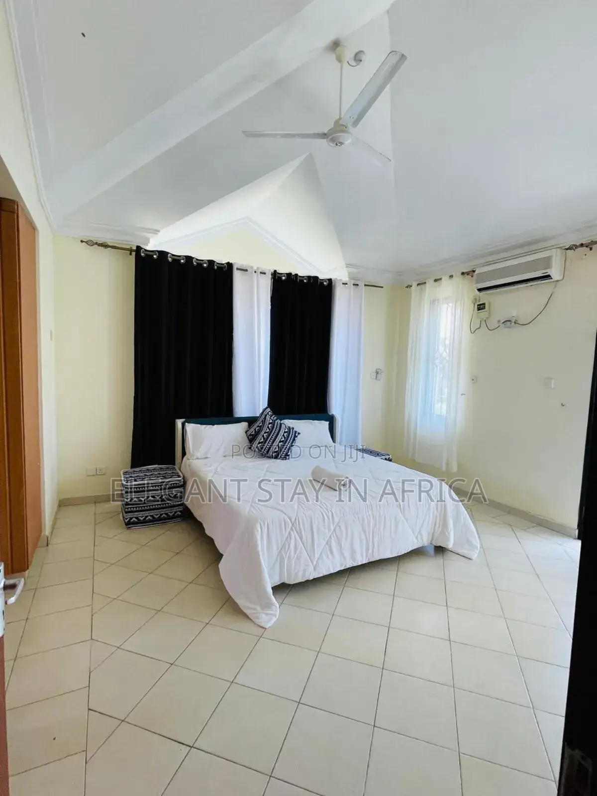 Spacious 3bdrm Apartment in Nyali at Per Day With 4beds