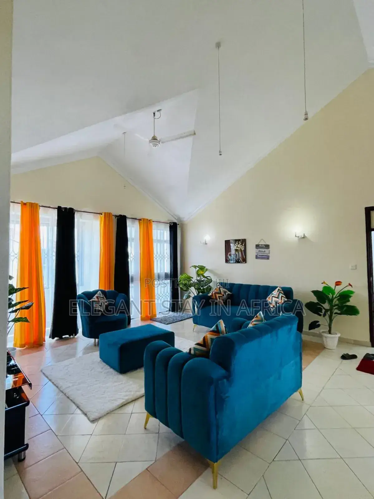 Spacious 3bdrm Apartment in Nyali at Per Day With 4beds