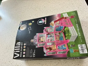 379pcs Kids Doll Villa House