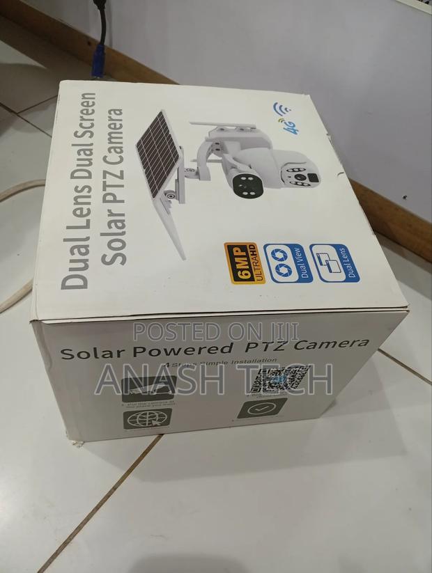 Imported Ubox 6mp Dual Lens Wireless 4g Sim Card Solar - main view