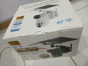 Best Quality 6mp Ip66 Dual Screen Solar Panel CCTV Camera