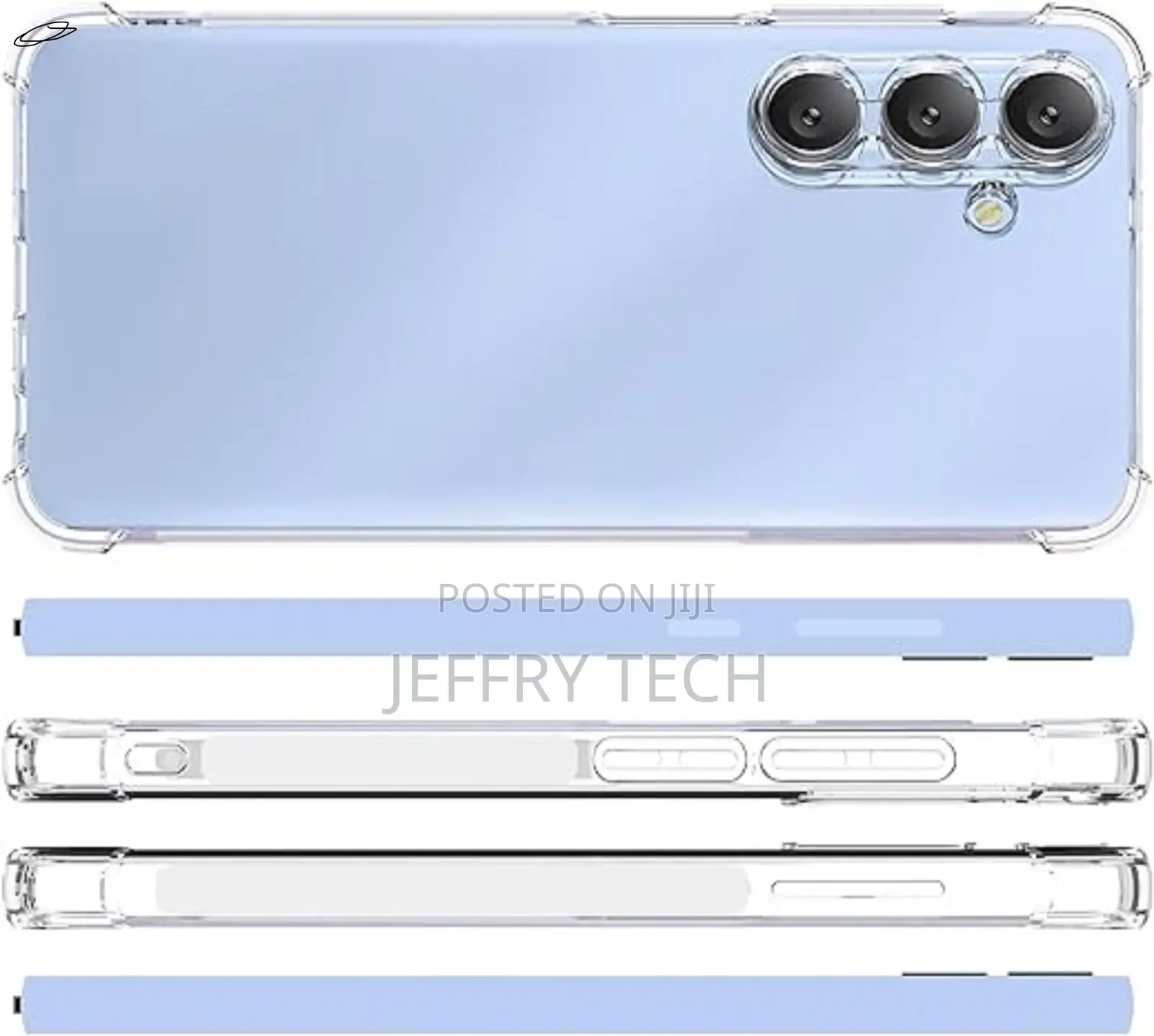 Leray Samsung Galaxy S25 Plus Case Clear Unisex Shockproof